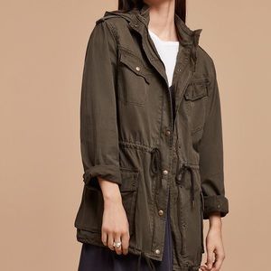 Dark Olive Aritzia Talula Trooper Jacket